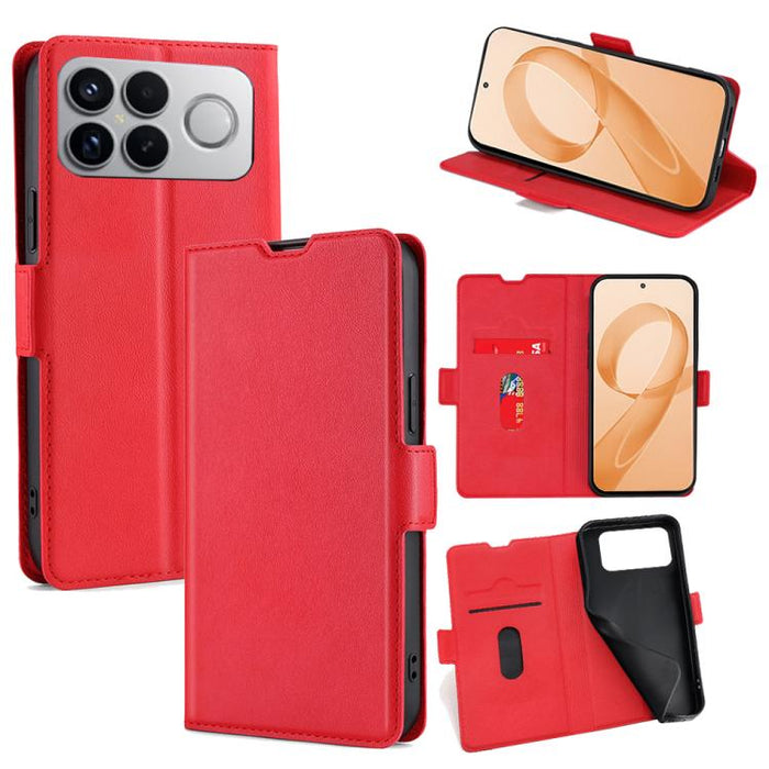 Funda de cuero para teléfono con tapa horizontal y hebilla lateral ultrafina, For Redmi A7 Pro 171mm / Poco C85x 5G, For Redmi Turbo 5 Max 5G / Poco X8 Pro Max 5G, For Redmi Turbo 5 5G / Poco X8 Pro 5G, For Redmi K90 Pro Max 5G / Poco F8 Ultra         ...