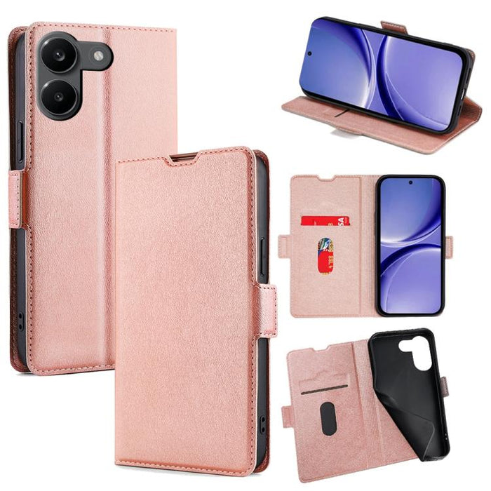Funda de cuero para teléfono con tapa horizontal y hebilla lateral ultrafina, For Redmi A7 Pro 171mm / Poco C85x 5G, For Redmi Turbo 5 Max 5G / Poco X8 Pro Max 5G, For Redmi Turbo 5 5G / Poco X8 Pro 5G, For Redmi K90 Pro Max 5G / Poco F8 Ultra         ...