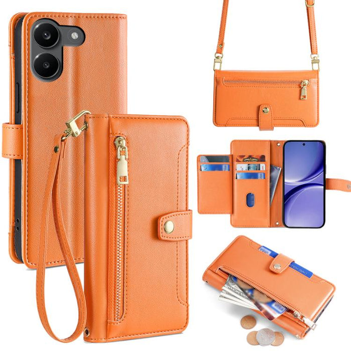 Funda de cuero para teléfono con cremallera y diseño cruzado con textura de oveja, For Redmi A7 Pro 171mm / Poco C85x 5G, For Redmi Turbo 5 Max 5G / Poco X8 Pro Max 5G, For Redmi Turbo 5 5G / Poco X8 Pro 5G, For Redmi K90 Pro Max 5G / Poco F8 Ultra    ...