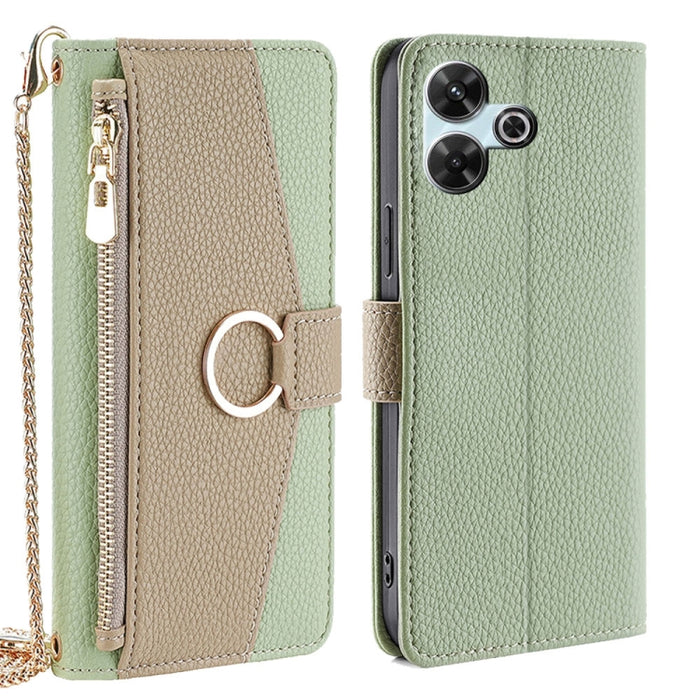 Funda para teléfono de piel con textura de lichi y diseño cruzado, For Redmi A7 Pro 171mm / Poco C85x 5G, For Redmi Turbo 5 Max 5G / Poco X8 Pro Max 5G, For Redmi Turbo 5 5G / Poco X8 Pro 5G, For Redmi K90 Pro Max / Poco F8 Ultra                       ...