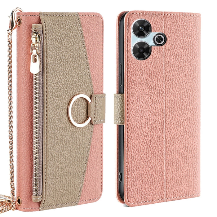 Funda para teléfono de piel con textura de lichi y diseño cruzado, For Redmi A7 Pro 171mm / Poco C85x 5G, For Redmi Turbo 5 Max 5G / Poco X8 Pro Max 5G, For Redmi Turbo 5 5G / Poco X8 Pro 5G, For Redmi K90 Pro Max / Poco F8 Ultra                       ...