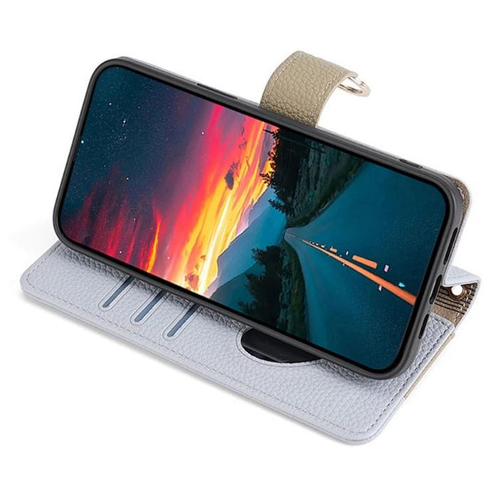 Funda para teléfono de piel con textura de lichi y diseño cruzado, For Redmi A7 Pro 171mm / Poco C85x 5G, For Redmi Turbo 5 Max 5G / Poco X8 Pro Max 5G, For Redmi Turbo 5 5G / Poco X8 Pro 5G, For Redmi K90 Pro Max / Poco F8 Ultra                       ...