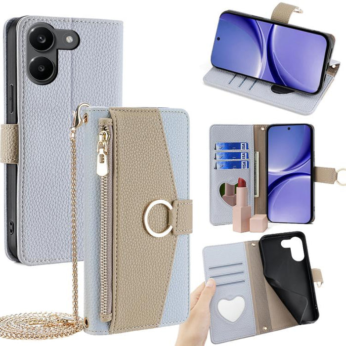 Funda para teléfono de piel con textura de lichi y diseño cruzado, For Redmi A7 Pro 171mm / Poco C85x 5G, For Redmi Turbo 5 Max 5G / Poco X8 Pro Max 5G, For Redmi Turbo 5 5G / Poco X8 Pro 5G, For Redmi K90 Pro Max / Poco F8 Ultra                       ...