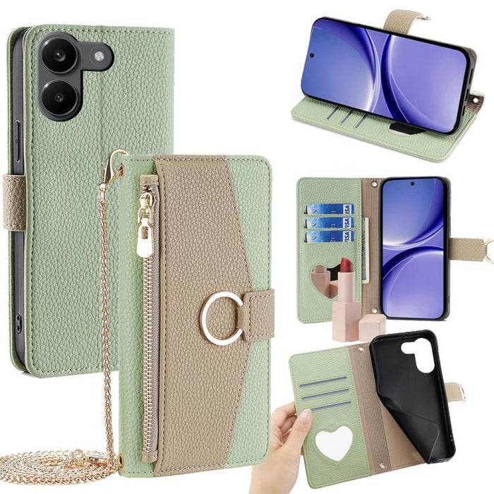 Funda para teléfono de piel con textura de lichi y diseño cruzado, For Redmi A7 Pro 171mm / Poco C85x 5G, For Redmi Turbo 5 Max 5G / Poco X8 Pro Max 5G, For Redmi Turbo 5 5G / Poco X8 Pro 5G, For Redmi K90 Pro Max / Poco F8 Ultra                       ...