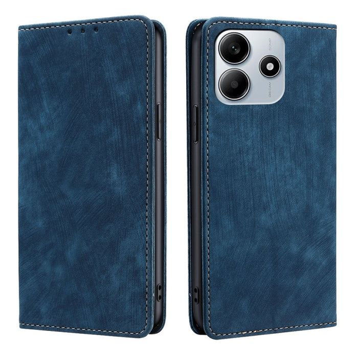 Funda de cuero magnética para teléfono con cepillo antirrobo RFID, For Redmi A7 Pro 171mm / Poco C85x 5G, For Redmi Turbo 5 Max 5G / Poco X8 Pro Max 5G, For Redmi Turbo 5 5G / Poco X8 Pro 5G, For Redmi K90 Pro Max 5G / Poco F8 Ultra                    ...