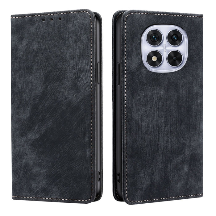 Funda de cuero magnética para teléfono con cepillo antirrobo RFID, For Redmi A7 Pro 171mm / Poco C85x 5G, For Redmi Turbo 5 Max 5G / Poco X8 Pro Max 5G, For Redmi Turbo 5 5G / Poco X8 Pro 5G, For Redmi K90 Pro Max 5G / Poco F8 Ultra                    ...