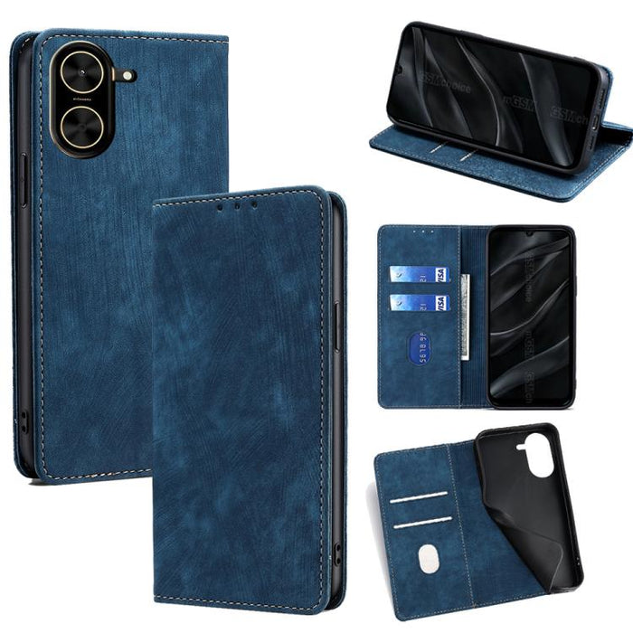 Funda de cuero magnética para teléfono con cepillo antirrobo RFID, For Redmi A7 Pro 171mm / Poco C85x 5G, For Redmi Turbo 5 Max 5G / Poco X8 Pro Max 5G, For Redmi Turbo 5 5G / Poco X8 Pro 5G, For Redmi K90 Pro Max 5G / Poco F8 Ultra                    ...
