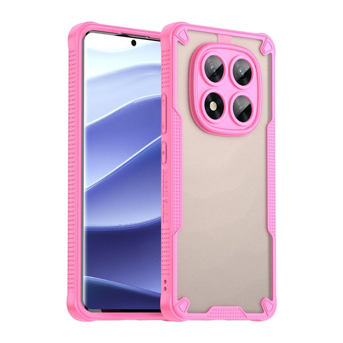 Funda híbrida de TPU para PC con revestimiento de Armor Glaze, For Redmi Note 15 4G / 5G Global 164mm, For Redmi Note 15 Pro 5G Global 163.6mm, For Redmi Note 14 5G China, For Redmi Note 14 5G Global, For Redmi Note 14 Pro+ 5G, For Redmi Note 14 Pro 5G