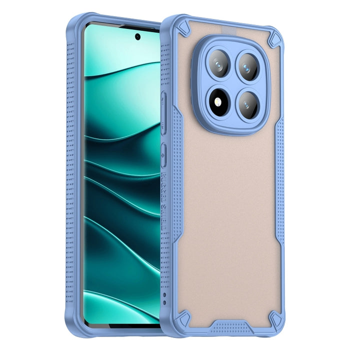 Funda híbrida de TPU para PC con revestimiento de Armor Glaze, For Redmi Note 15 4G / 5G Global 164mm, For Redmi Note 15 Pro 5G Global 163.6mm, For Redmi Note 14 5G China, For Redmi Note 14 5G Global, For Redmi Note 14 Pro+ 5G, For Redmi Note 14 Pro 5G