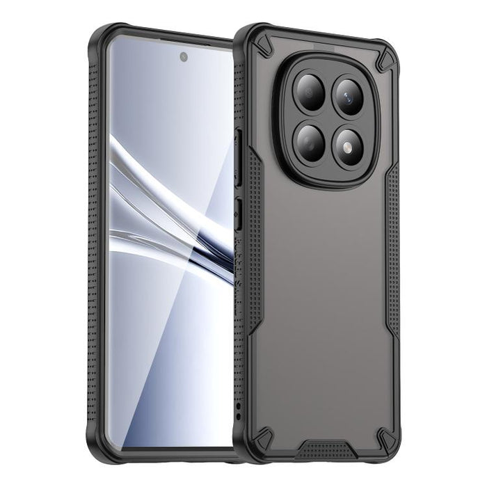 Funda híbrida de TPU para PC con revestimiento de Armor Glaze, For Redmi Note 15 4G / 5G Global 164mm, For Redmi Note 15 Pro 5G Global 163.6mm, For Redmi Note 14 5G China, For Redmi Note 14 5G Global, For Redmi Note 14 Pro+ 5G, For Redmi Note 14 Pro 5G