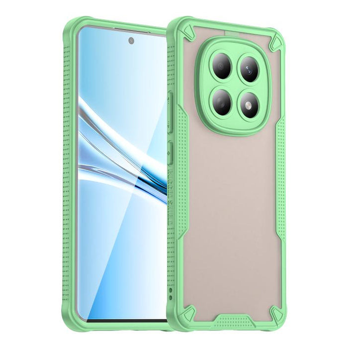 Funda híbrida de TPU para PC con revestimiento de Armor Glaze, For Redmi Note 15 4G / 5G Global 164mm, For Redmi Note 15 Pro 5G Global 163.6mm, For Redmi Note 14 5G China, For Redmi Note 14 5G Global, For Redmi Note 14 Pro+ 5G, For Redmi Note 14 Pro 5G
