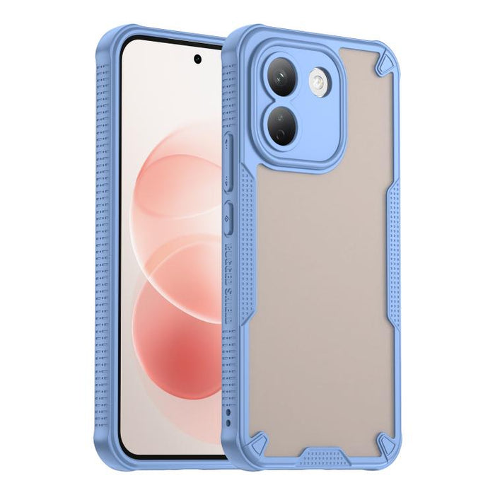 Funda híbrida de TPU para PC con revestimiento de Armor Glaze, For Redmi Note 15 4G / 5G Global 164mm, For Redmi Note 15 Pro 5G Global 163.6mm, For Redmi Note 14 5G China, For Redmi Note 14 5G Global, For Redmi Note 14 Pro+ 5G, For Redmi Note 14 Pro 5G