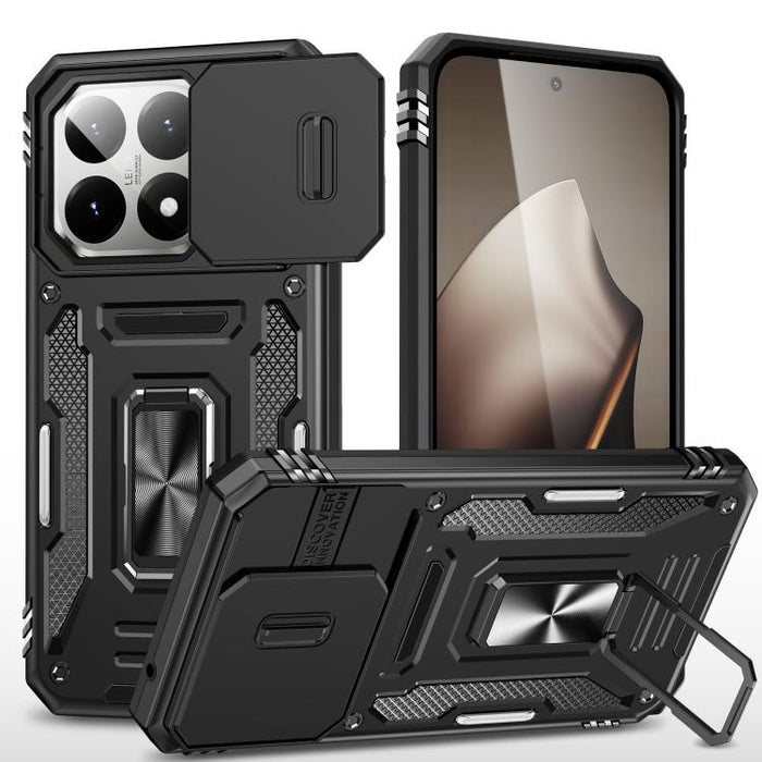 Funda para teléfono híbrida de TPU con protección para cámara y PC, For Xiaomi 17 Pro Max, For Xiaomi 17 Pro, For Xiaomi 17, For Xiaomi 15T Pro, For Xiaomi 15T, For Xiaomi 14T Pro, For Xiaomi 14T
