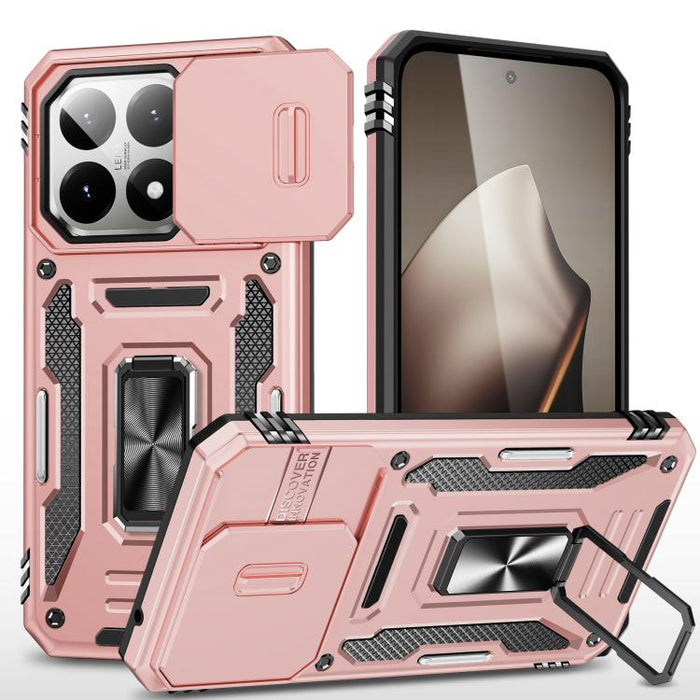 Funda para teléfono híbrida de TPU con protección para cámara y PC, For Xiaomi 17 Pro Max, For Xiaomi 17 Pro, For Xiaomi 17, For Xiaomi 15T Pro, For Xiaomi 15T, For Xiaomi 14T Pro, For Xiaomi 14T
