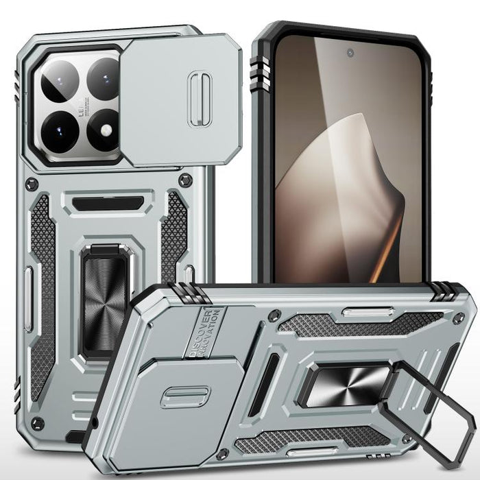 Funda para teléfono híbrida de TPU con protección para cámara y PC, For Xiaomi 17 Pro Max, For Xiaomi 17 Pro, For Xiaomi 17, For Xiaomi 15T Pro, For Xiaomi 15T, For Xiaomi 14T Pro, For Xiaomi 14T