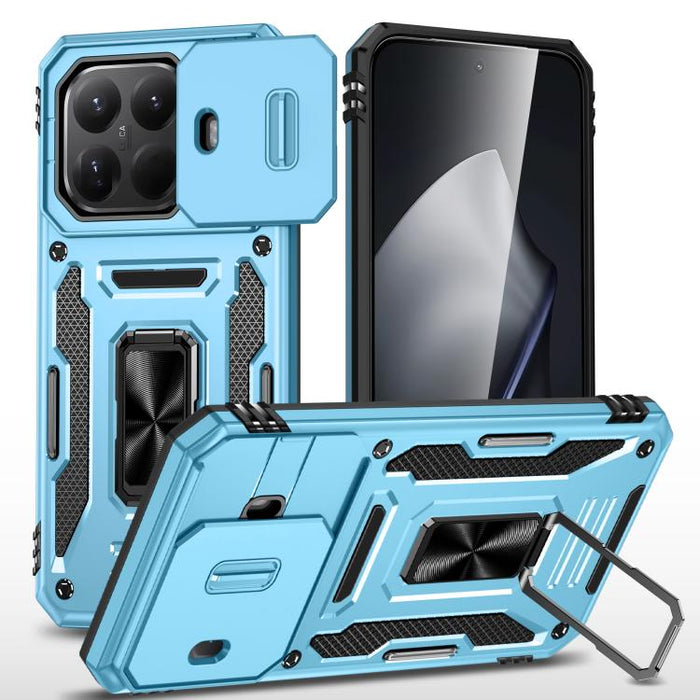 Funda para teléfono híbrida de TPU con protección para cámara y PC, For Xiaomi 17 Pro Max, For Xiaomi 17 Pro, For Xiaomi 17, For Xiaomi 15T Pro, For Xiaomi 15T, For Xiaomi 14T Pro, For Xiaomi 14T