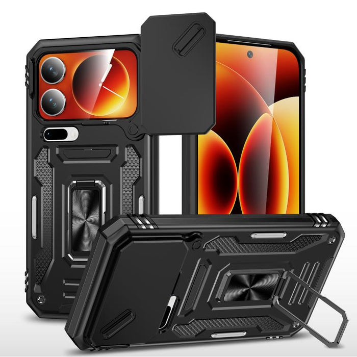 Funda para teléfono híbrida de TPU con protección para cámara y PC, For Xiaomi 17 Pro Max, For Xiaomi 17 Pro, For Xiaomi 17, For Xiaomi 15T Pro, For Xiaomi 15T, For Xiaomi 14T Pro, For Xiaomi 14T