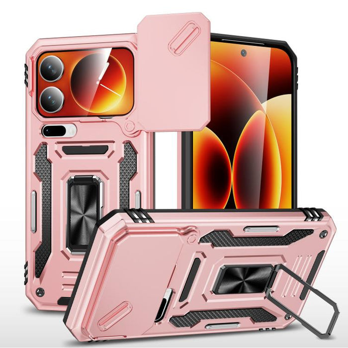 Funda para teléfono híbrida de TPU con protección para cámara y PC, For Xiaomi 17 Pro Max, For Xiaomi 17 Pro, For Xiaomi 17, For Xiaomi 15T Pro, For Xiaomi 15T, For Xiaomi 14T Pro, For Xiaomi 14T
