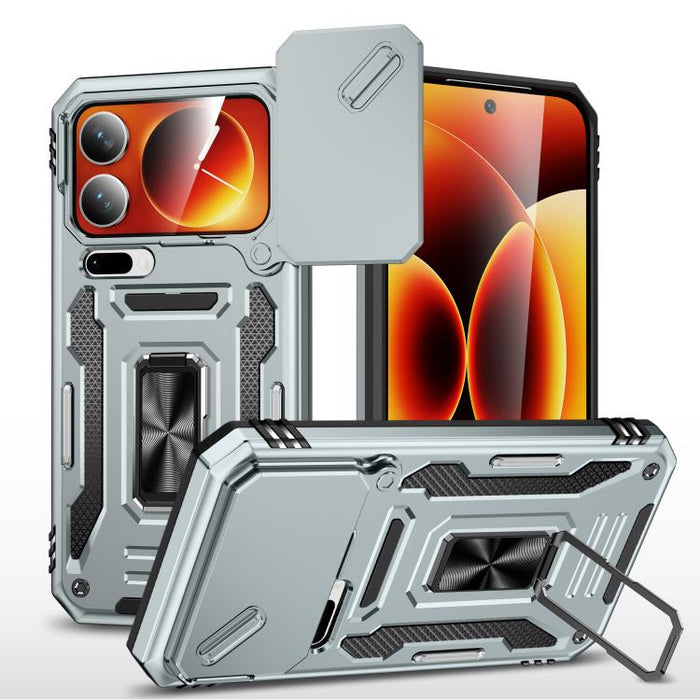 Funda para teléfono híbrida de TPU con protección para cámara y PC, For Xiaomi 17 Pro Max, For Xiaomi 17 Pro, For Xiaomi 17, For Xiaomi 15T Pro, For Xiaomi 15T, For Xiaomi 14T Pro, For Xiaomi 14T