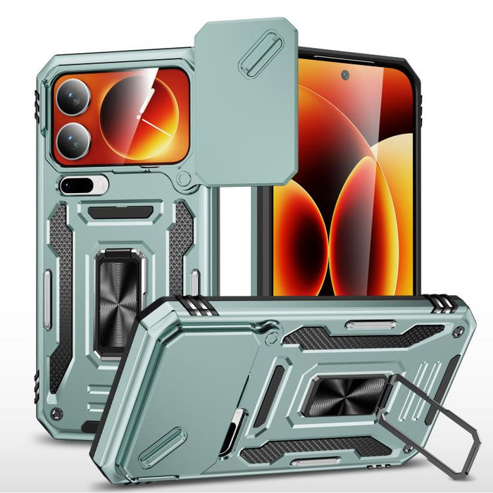 Funda para teléfono híbrida de TPU con protección para cámara y PC, For Xiaomi 17 Pro Max, For Xiaomi 17 Pro, For Xiaomi 17, For Xiaomi 15T Pro, For Xiaomi 15T, For Xiaomi 14T Pro, For Xiaomi 14T