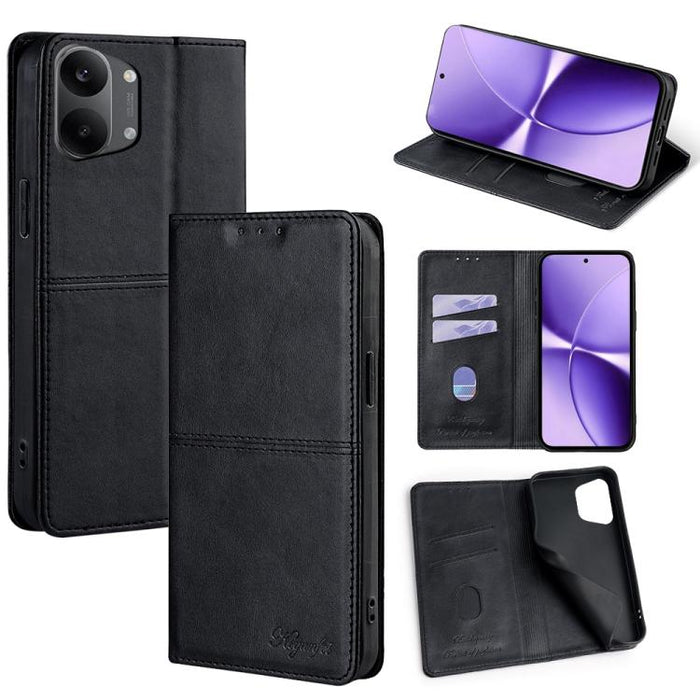 Funda de cuero magnética para teléfono con textura de vaca, For Redmi A7 Pro 171mm / Poco C85x 5G, For Redmi Turbo 5 Max 5G / Poco X8 Pro Max 5G, For Redmi Turbo 5 5G / Poco X8 Pro 5G, For Redmi K90 Pro Max 5G / Poco F8 Ultra                           ...