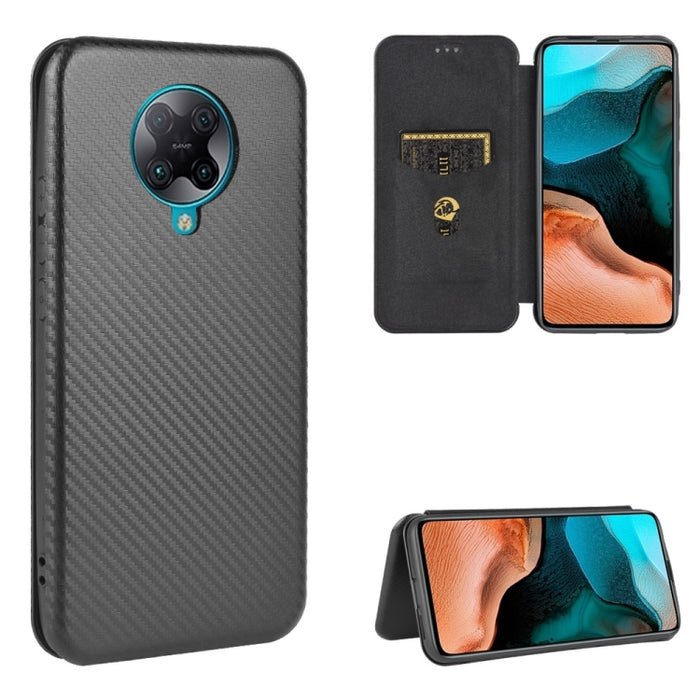 Textura de fibra de carbono Flip horizontal magnético TPU + PC + Funda de cuero PU con ranura para tarjeta, For Xiaomi Redmi 9C, For Xiaomi Redmi 8A, For Xiaomi Redmi 8, For Xiaomi Redmi 9, For Xiaomi Redmi 9A, For Xiaomi Redmi 10X 5G                  ...