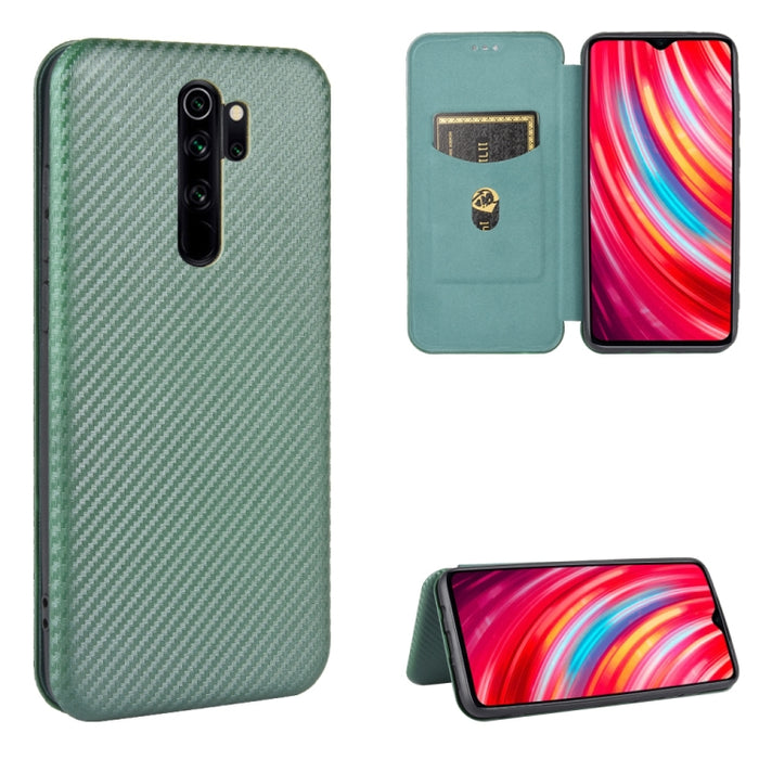 Textura de fibra de carbono Flip horizontal magnético TPU + PC + Funda de cuero PU con ranura para tarjeta, For Xiaomi Redmi 9C, For Xiaomi Redmi 8A, For Xiaomi Redmi 8, For Xiaomi Redmi 9, For Xiaomi Redmi 9A, For Xiaomi Redmi 10X 5G                  ...