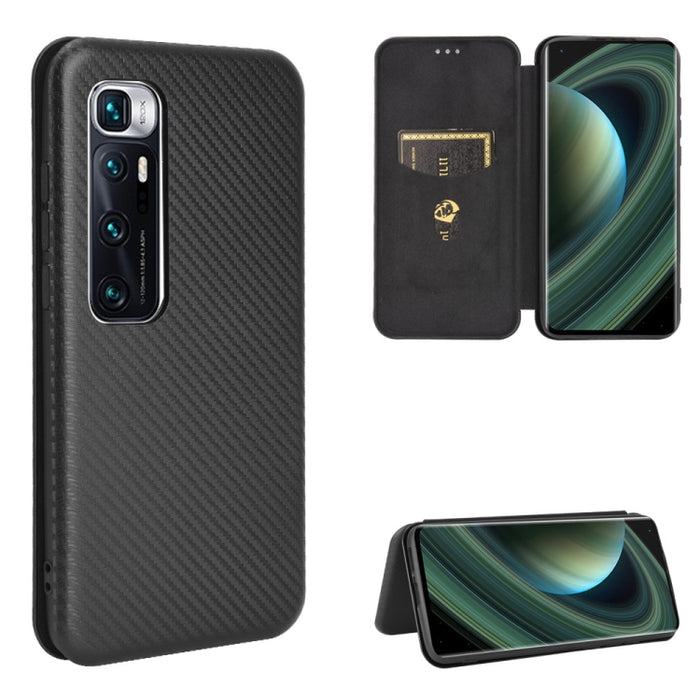 Textura de fibra de carbono Flip horizontal magnético TPU + PC + Funda de cuero PU con ranura para tarjeta, For Xiaomi Redmi 9C, For Xiaomi Redmi 8A, For Xiaomi Redmi 8, For Xiaomi Redmi 9, For Xiaomi Redmi 9A, For Xiaomi Redmi 10X 5G                  ...