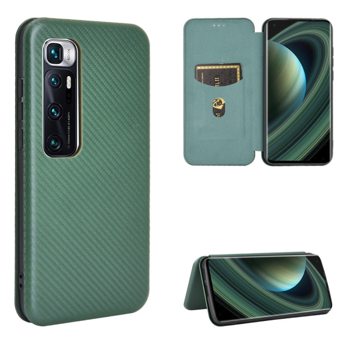 Textura de fibra de carbono Flip horizontal magnético TPU + PC + Funda de cuero PU con ranura para tarjeta, For Xiaomi Redmi 9C, For Xiaomi Redmi 8A, For Xiaomi Redmi 8, For Xiaomi Redmi 9, For Xiaomi Redmi 9A, For Xiaomi Redmi 10X 5G                  ...