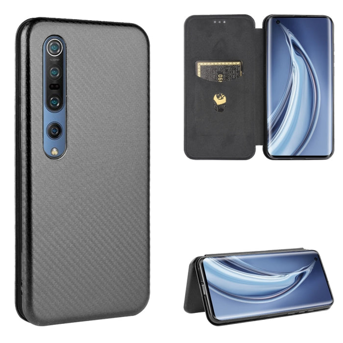 Textura de fibra de carbono Flip horizontal magnético TPU + PC + Funda de cuero PU con ranura para tarjeta, For Xiaomi Redmi 9C, For Xiaomi Redmi 8A, For Xiaomi Redmi 8, For Xiaomi Redmi 9, For Xiaomi Redmi 9A, For Xiaomi Redmi 10X 5G                  ...