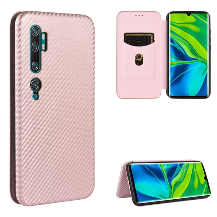 Textura de fibra de carbono Flip horizontal magnético TPU + PC + Funda de cuero PU con ranura para tarjeta, For Xiaomi Redmi 9C, For Xiaomi Redmi 8A, For Xiaomi Redmi 8, For Xiaomi Redmi 9, For Xiaomi Redmi 9A, For Xiaomi Redmi 10X 5G                  ...