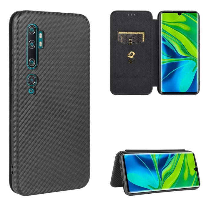 Textura de fibra de carbono Flip horizontal magnético TPU + PC + Funda de cuero PU con ranura para tarjeta, For Xiaomi Redmi 9C, For Xiaomi Redmi 8A, For Xiaomi Redmi 8, For Xiaomi Redmi 9, For Xiaomi Redmi 9A, For Xiaomi Redmi 10X 5G                  ...
