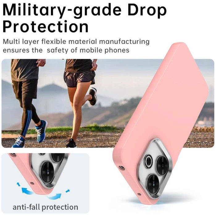 Funda para teléfono a prueba de golpes de la serie colorida, For Xiaomi Poco M6 4G, For Xiaomi Poco M6 Plus