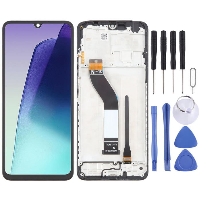 Pantalla LCD digitalizadora original, ensamblaje completo con marco, For Xiaomi Redmi A3 Pro, For Xiaomi Poco C75, For Xiaomi Redmi 14R, For Xiaomi Redmi 14C 4G