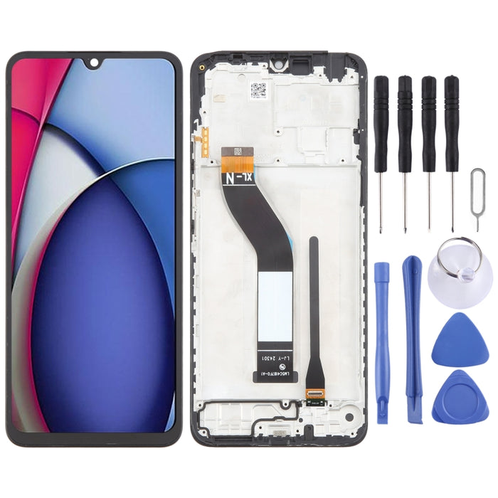 Pantalla LCD digitalizadora original, ensamblaje completo con marco, For Xiaomi Redmi A3 Pro, For Xiaomi Poco C75, For Xiaomi Redmi 14R, For Xiaomi Redmi 14C 4G