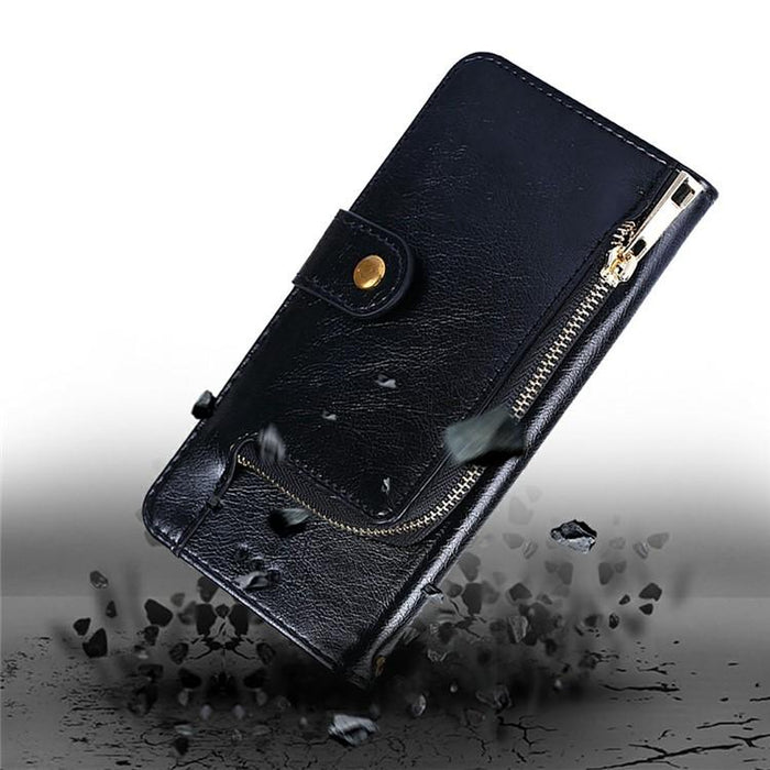 Funda de cuero para teléfono con cremallera, For Redmi A7 Pro 171mm / Poco C85x 5G, For Redmi Turbo 5 Max 5G / Poco X8 Pro Max 5G, For Redmi Turbo 5 5G / Poco X8 Pro 5G, For Redmi K90 Pro Max 5G / Poco F8 Ultra, For Redmi Note 15 Pro 4G Global 163.2mm ...