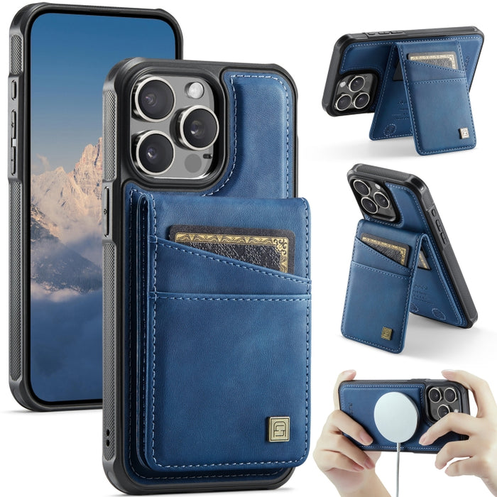 Funda para teléfono con tarjetero magnético RFID MagSafe AutSpace A12, For iPhone 12 / 12 Pro, For iPhone 12 Pro Max