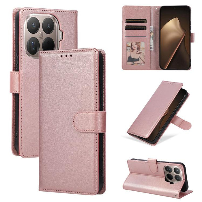 Funda de cuero multifuncional para teléfono con 3 ranuras para tarjetas, For Xiaomi 17T Pro 5G, For Xiaomi 17T 5G, For Xiaomi 15T Pro, For Xiaomi 15T, For Xiaomi Poco C75 4G, For Xiaomi 14T Pro