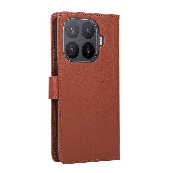 Funda de cuero multifuncional para teléfono con 3 ranuras para tarjetas, For Xiaomi 17T Pro 5G, For Xiaomi 17T 5G, For Xiaomi 15T Pro, For Xiaomi 15T, For Xiaomi Poco C75 4G, For Xiaomi 14T Pro