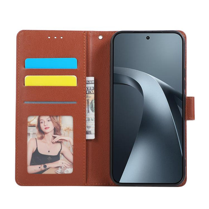 Funda de cuero multifuncional para teléfono con 3 ranuras para tarjetas, For Xiaomi 17T Pro 5G, For Xiaomi 17T 5G, For Xiaomi 15T Pro, For Xiaomi 15T, For Xiaomi Poco C75 4G, For Xiaomi 14T Pro