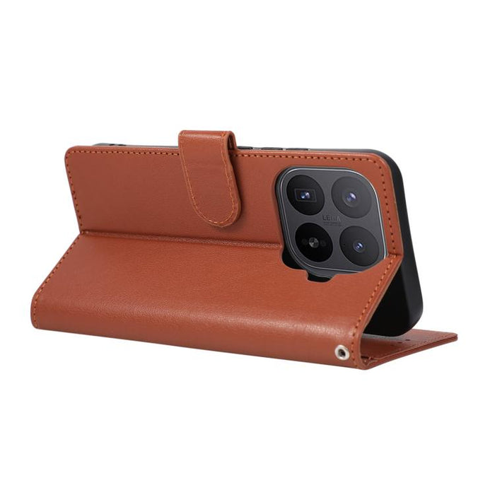Funda de cuero multifuncional para teléfono con 3 ranuras para tarjetas, For Xiaomi 17T Pro 5G, For Xiaomi 17T 5G, For Xiaomi 15T Pro, For Xiaomi 15T, For Xiaomi Poco C75 4G, For Xiaomi 14T Pro