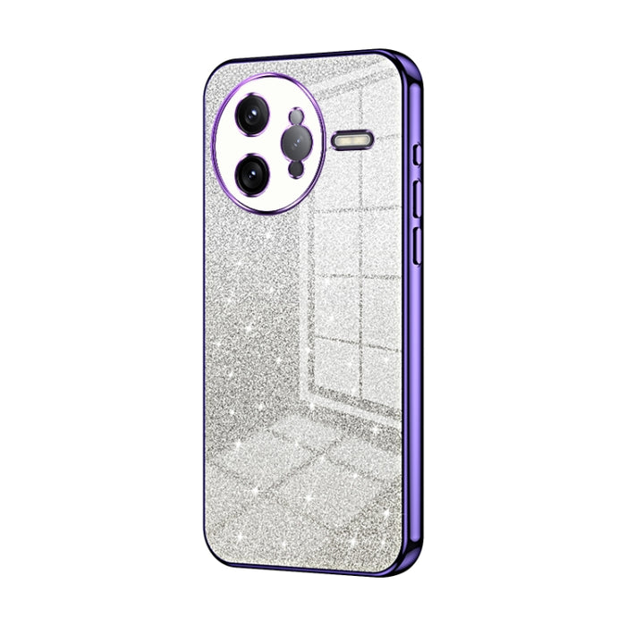Estuche para teléfono con baño de oro y purpurina en polvo degradado, For Redmi Turbo 5 Max / Poco X8 Pro Max, For Redmi Turbo 5 / Poco X8 Pro 5G, For Redmi K90 Pro Max / Poco F8 Ultra, For Redmi Note 15 Pro 4G Global 163.2mm, For Redmi K90 / Poco F8 P...