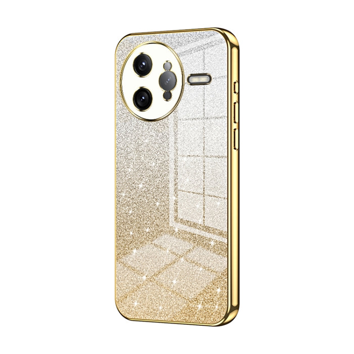 Estuche para teléfono con baño de oro y purpurina en polvo degradado, For Redmi Turbo 5 Max / Poco X8 Pro Max, For Redmi Turbo 5 / Poco X8 Pro 5G, For Redmi K90 Pro Max / Poco F8 Ultra, For Redmi Note 15 Pro 4G Global 163.2mm, For Redmi K90 / Poco F8 P...