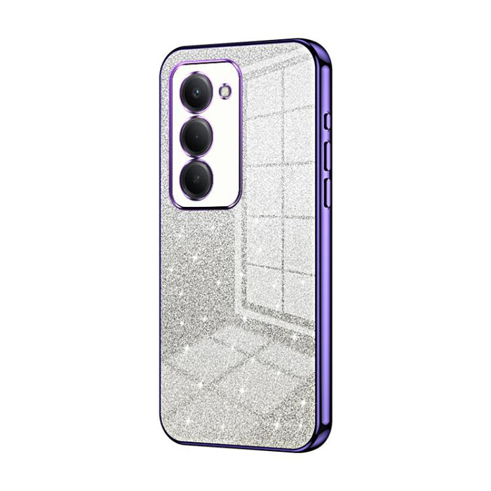 Estuche para teléfono con baño de oro y purpurina en polvo degradado, For Redmi Turbo 5 Max / Poco X8 Pro Max, For Redmi Turbo 5 / Poco X8 Pro 5G, For Redmi K90 Pro Max / Poco F8 Ultra, For Redmi Note 15 Pro 4G Global 163.2mm, For Redmi K90 / Poco F8 P...