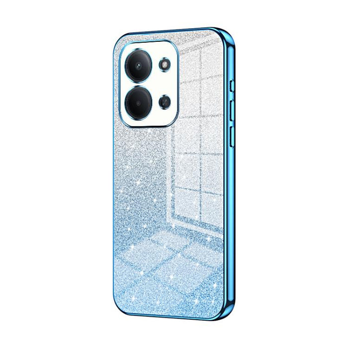Estuche para teléfono con baño de oro y purpurina en polvo degradado, For Redmi Turbo 5 Max / Poco X8 Pro Max, For Redmi Turbo 5 / Poco X8 Pro 5G, For Redmi K90 Pro Max / Poco F8 Ultra, For Redmi Note 15 Pro 4G Global 163.2mm, For Redmi K90 / Poco F8 P...