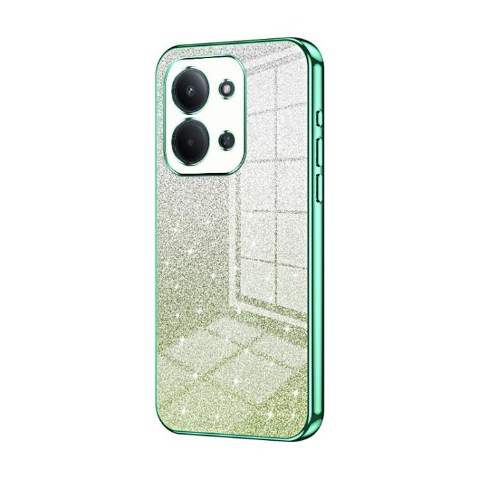 Estuche para teléfono con baño de oro y purpurina en polvo degradado, For Redmi Turbo 5 Max / Poco X8 Pro Max, For Redmi Turbo 5 / Poco X8 Pro 5G, For Redmi K90 Pro Max / Poco F8 Ultra, For Redmi Note 15 Pro 4G Global 163.2mm, For Redmi K90 / Poco F8 P...