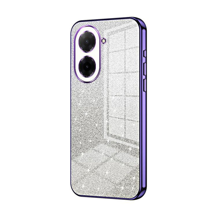 Estuche para teléfono con baño de oro y purpurina en polvo degradado, For Redmi Turbo 5 Max / Poco X8 Pro Max, For Redmi Turbo 5 / Poco X8 Pro 5G, For Redmi K90 Pro Max / Poco F8 Ultra, For Redmi Note 15 Pro 4G Global 163.2mm, For Redmi K90 / Poco F8 P...