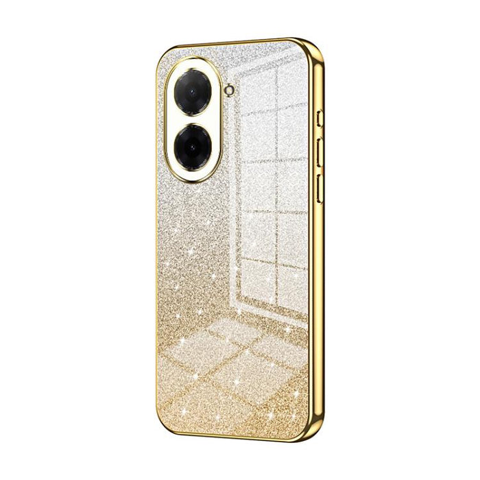 Estuche para teléfono con baño de oro y purpurina en polvo degradado, For Redmi Turbo 5 Max / Poco X8 Pro Max, For Redmi Turbo 5 / Poco X8 Pro 5G, For Redmi K90 Pro Max / Poco F8 Ultra, For Redmi Note 15 Pro 4G Global 163.2mm, For Redmi K90 / Poco F8 P...