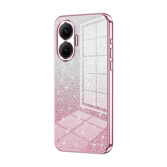 Estuche para teléfono con baño de oro y purpurina en polvo degradado, For Redmi Turbo 5 Max / Poco X8 Pro Max, For Redmi Turbo 5 / Poco X8 Pro 5G, For Redmi K90 Pro Max / Poco F8 Ultra, For Redmi Note 15 Pro 4G Global 163.2mm, For Redmi K90 / Poco F8 P...
