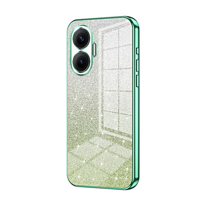Estuche para teléfono con baño de oro y purpurina en polvo degradado, For Redmi Turbo 5 Max / Poco X8 Pro Max, For Redmi Turbo 5 / Poco X8 Pro 5G, For Redmi K90 Pro Max / Poco F8 Ultra, For Redmi Note 15 Pro 4G Global 163.2mm, For Redmi K90 / Poco F8 P...